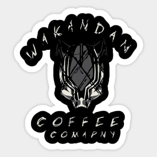 The Wakandan Coffee Company Sticker